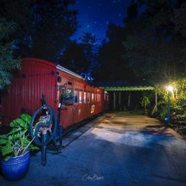 Mt Nebo Railway Carriage and Chalet، فندق في Mount Nebo