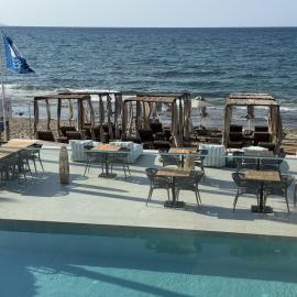 The Noverian Antama Organic Beach Resort Chania with Outdoor Heated Pool, hôtel à Agia Marina