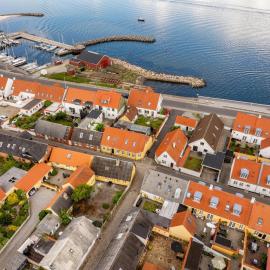 Charming Townhouse From 1877, Located In The Middle Of Løgstør Only 100 Meters From The Harbor