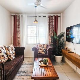 3bdrm Mombasa CBD Aircon gym, washer ,free pool