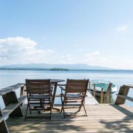 Bear Island Escape, Lake Views, Dock, hotel din Meredith