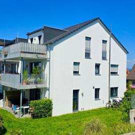 Familienfreundliche Ferienwohnung mit Garten in Moos Weiler am Bodensee, hotel v destinaci Moos