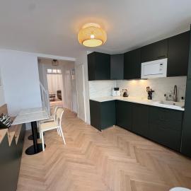 Jolie maison de pêcheur 2 chambres avec extérieur, hotell i Étaples