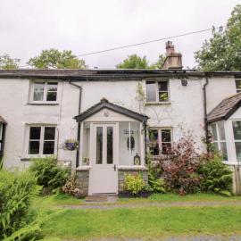 Milldam Cottage a characterful cottage in an elevated location above Coniston with walks from the door