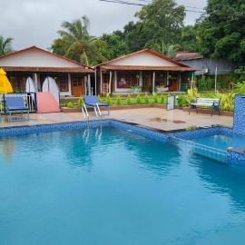 De Orchid Resort, hotell i Agonda