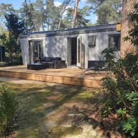 Sfeervolle woodlodge op 5 sterren vakantiepark, hotel di Raalte