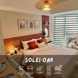 Solei Oak - Studio for Couples with Beach View Balcony, hotel em Lagundi