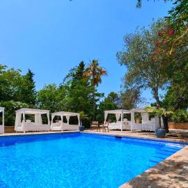 MARILLA I Apartment auf Finca, mit privater Außenküche und Terrasse, XXL Pool, Yoga