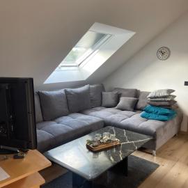 Renovierte Ferienwohnung mit 2 Schlafzimmern und Schlafcouch
