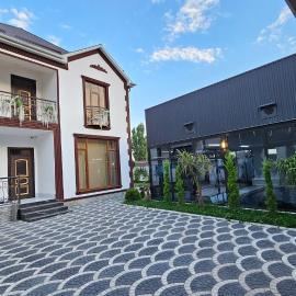 Gabala Milan Villa, indoor heated pool and jacuzzi with garden view