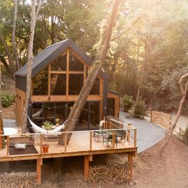 Ecolodge de la Palombiere, מלון בSaint-Clar