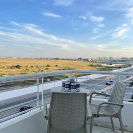 Charming Apartment Overlooking the Airport Soukra