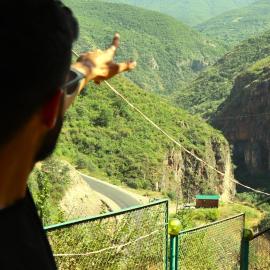 Տաթևի կիրճ Gorge of Tatev, hotel Tatevben