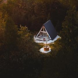 Cozy A-Frame Retreat Near Ljubljana With Hot Tub