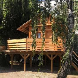 chalet dans la ville