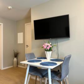 New and bright studio near Kristiansand Zoo and Kjevik airport