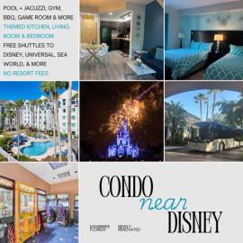 Aqua Condo-Free Shuttle-Disney-Universal EPIC