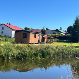 Słoneczny domek nad mazurskim stawem, Hotel in Elgnówko