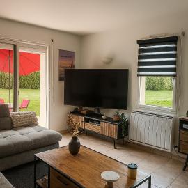 Maison 3 chambres jardin clos