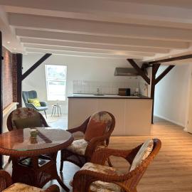 Ferienwohnung Klosterblick Insel Malchow mit eigenen Bootsanleger