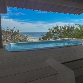 Casa las Olas, vista al mar, surf y alberca, hótel í San Miguel del Puerto