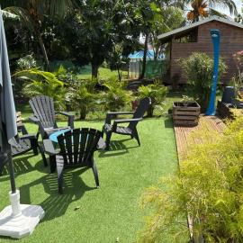 BUNGALOW en pleine nature, hotel a Baie-Mahault