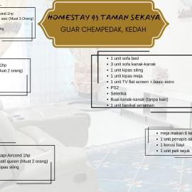 Homestay 43 Taman Sekaya, hotel in Guar Chempedak