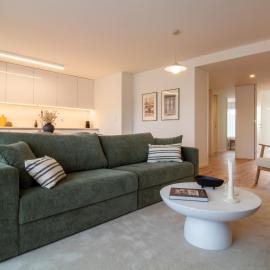 Gaia Elegant Apartment with Patio by LovelyStay