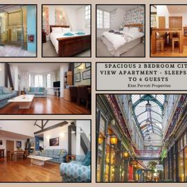 Cardiff City Centre CF10 - Spacious 2 Bedroom Apartment - Sleeps 6
