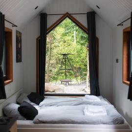 Viesnīca Dragon Glamping pilsētā Luže