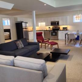 Spacious 2 BR, 3 beds, sleeps 6, kitchen, laundry, hotel a Richmond Hill