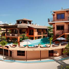 Casitas Las Palmas - Brisa Marina, khách sạn ở Punta Mita