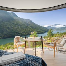 The Sognefjord Cabin, hotel din Kaupanger