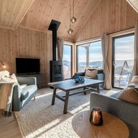 Cabin at Norefjell ski resort, nice view, Hotel in Noresund