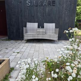 Sjugare Gård Glamping, отель в городе Лександ