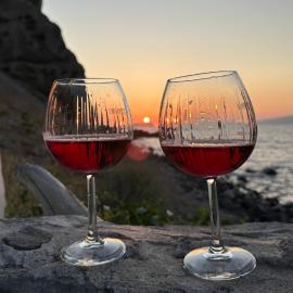 Cave of Love Seafront Sunset View Santorini
