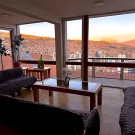 Departamento mirador en Villa Florita, la mejor vista de La Paz