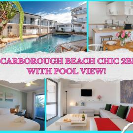 Coastal Scarborough Beach Chic Pool View 2BR