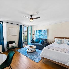 Ocean View Studio Near Convention Center and Beach