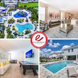 Cozy Home With Private Pool, Air Hockey Table Near Disney With Waterpark & Resort Access At Encore Resort - 7702Gr