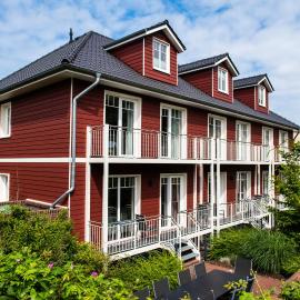 Schwedenhus 3 für 12 Personen, hotel in Wangerooge