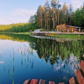 Mazury - Ruś domki wypoczynkowe nad samym jeziorem: Ruś şehrinde bir otel
