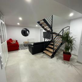 Large 85 m2 duplex apartment