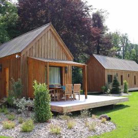 Les Cabanes du Moulin de l'Ortille & SPA, hôtel à Compiègne