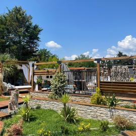 loft, clim, jardin, piscine, calme, parc expo,, hotell i Mauguio