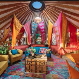 Mystical Moroccan Yurt - Unit #5, hotel in Waco