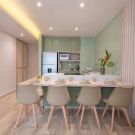 Monne departamento de lujo en Mérida, Planta baja