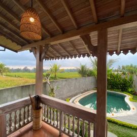 Gunung Gelagah Ubud Villas Ricefield View by EPS
