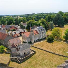 La Chapelle-Baloüe में, होटल Domaine Les Malaitries - Château de La Chapelle Baloue