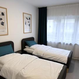 ProStays Apartment NALA in Mönchengladbach - 1 Schlafzimmer - 2 Betten